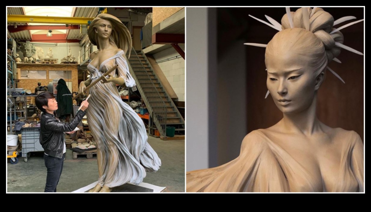 Skulpturālais krāšņums: cilvēka formas transformējošas un mākslinieciskas izpausmes