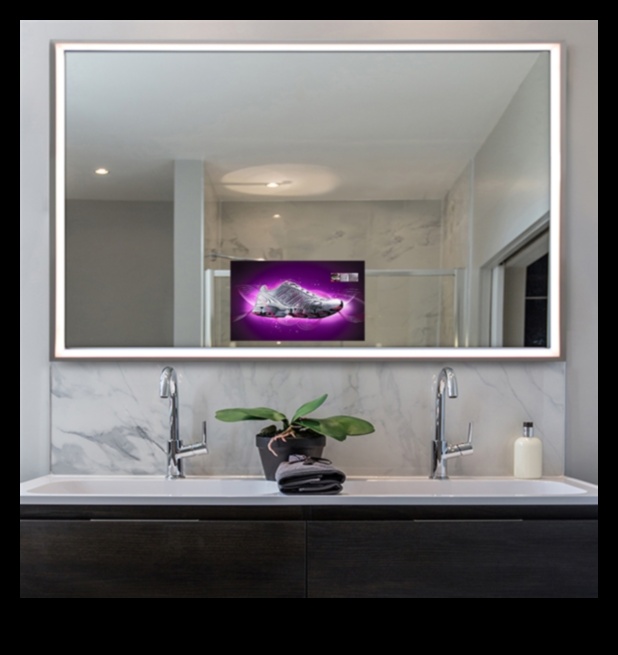 Spogulis, spogulis pie sienas: televizori ar iebūvētiem spoguļiem dubultai funkcionalitātei