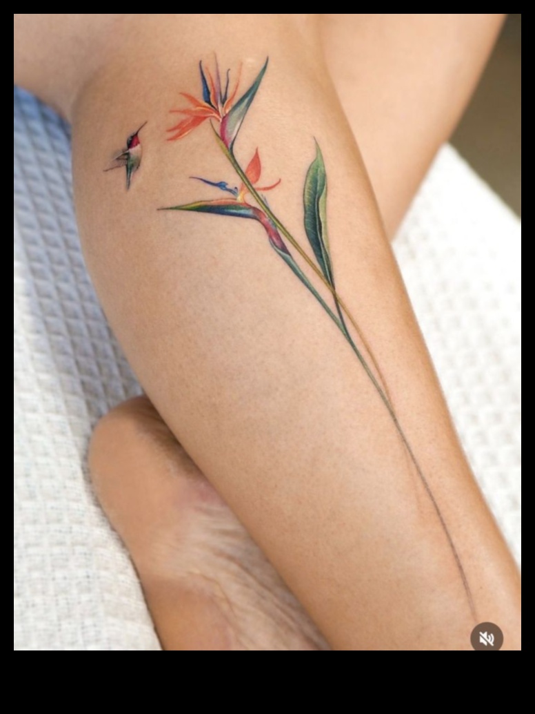 Gracioza tinte: izsmalcinātība displejā ar plaukstas tetovējumiem