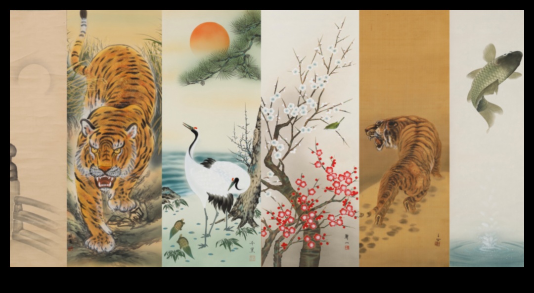 Tintes ruļļi: mūžīgā skaistuma un mantojuma hronikas japāņu mākslā