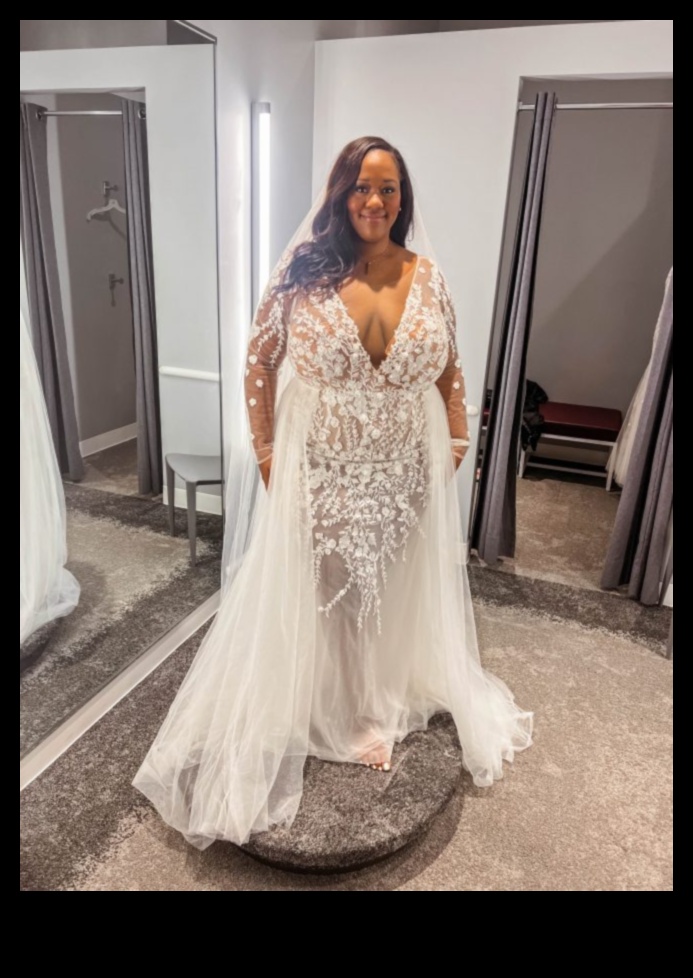 Izmēra starojums: liela izmēra līgavu kleitas jebkurā stilā