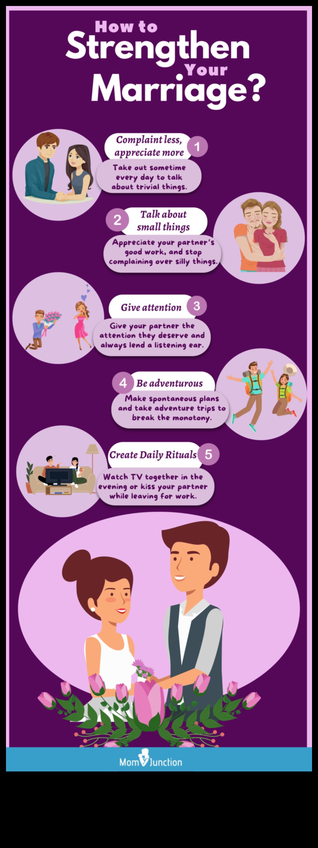 Saikņu kopšana: prioritātes noteikšana laulības veselībai