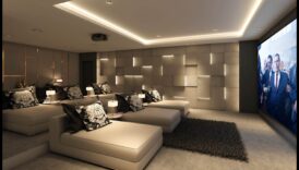 Kino komforts: mājas kinozāles elektronika filmu mīlošiem māju īpašniekiem