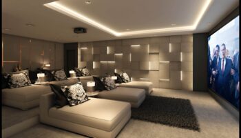 Kino komforts: mājas kinozāles elektronika filmu mīlošiem māju īpašniekiem