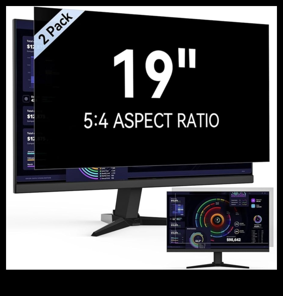 Ekrāna atjautība: privātuma filtri un pretatspīduma piederumi video elektronikai