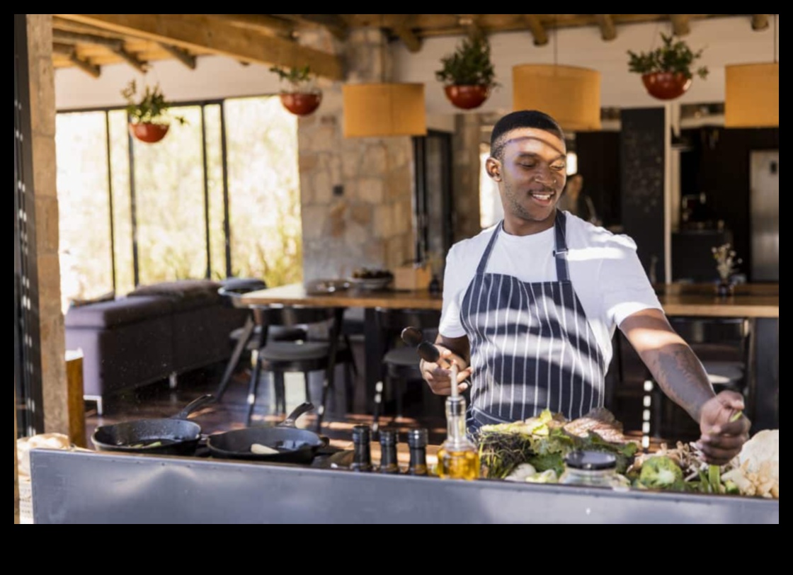 Mājas šefpavāra atpūta: Atrodiet kulinārijas svētlaimi savā virtuvē