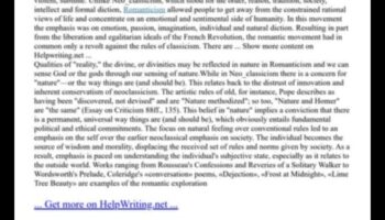 Neoklasicisma realitāte: dzīves attēlošana ar racionālu precizitāti