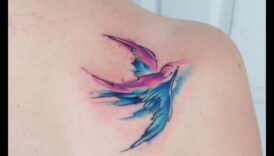 Spilgtas nokrāsas uz ādas: ienirstiet akvareļu tetovējumu pasaulē