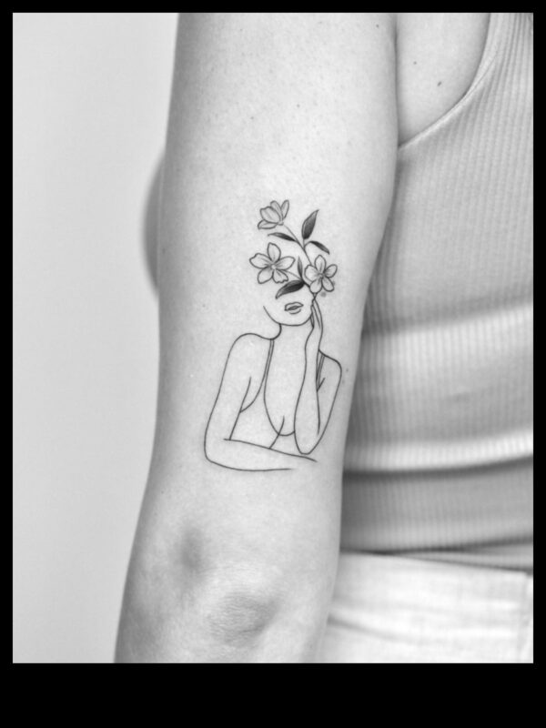 Tintes čuksti: minimālisma tetovējumi, kas stāsta smalkus stāstus