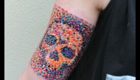 Tintes mozaīkas: apvienojiet intriģējošas tetovējumu dizaina idejas